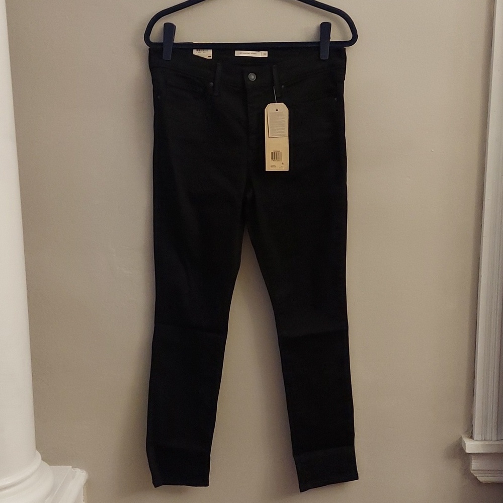 LEVIS Black 311 Shaping Sculp Skinny Jeans sz 30 NWT - Picture 5 of 15